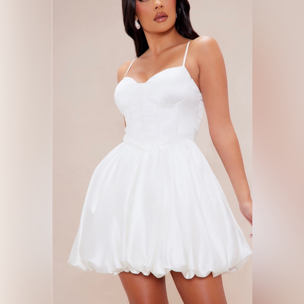 Fashion Nova White Mini Dress - Picture 2 of 2